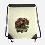 Dino Expedition-None-Drawstring-Bag-glitchygorilla