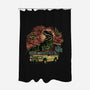 Dino Expedition-None-Polyester-Shower Curtain-glitchygorilla