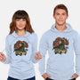 Dino Expedition-Unisex-Pullover-Sweatshirt-glitchygorilla