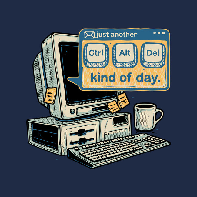 Just Another Day-None-Drawstring-Bag-glitchygorilla