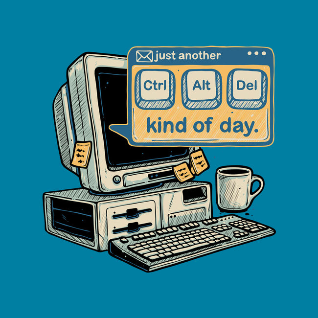 Just Another Day-None-Adjustable Tote-Bag-glitchygorilla