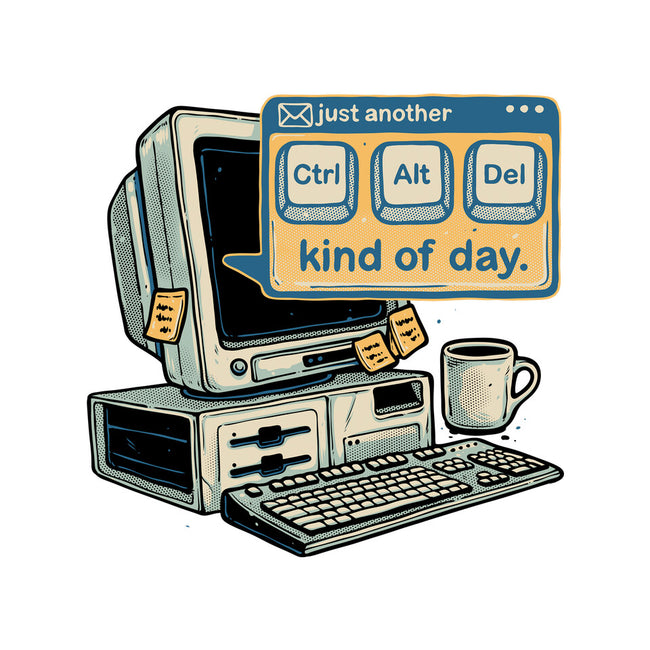 Just Another Day-Mens-Basic-Tee-glitchygorilla