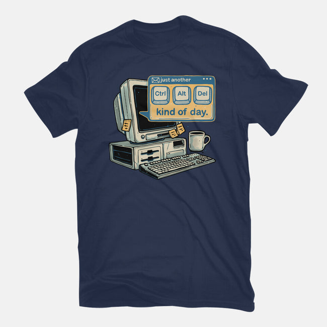 Just Another Day-Mens-Basic-Tee-glitchygorilla