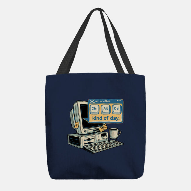 Just Another Day-None-Basic Tote-Bag-glitchygorilla