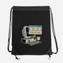 Just Another Day-None-Drawstring-Bag-glitchygorilla