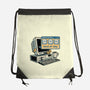 Just Another Day-None-Drawstring-Bag-glitchygorilla