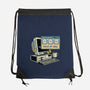 Just Another Day-None-Drawstring-Bag-glitchygorilla