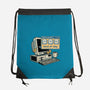Just Another Day-None-Drawstring-Bag-glitchygorilla