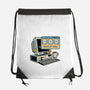 Just Another Day-None-Drawstring-Bag-glitchygorilla