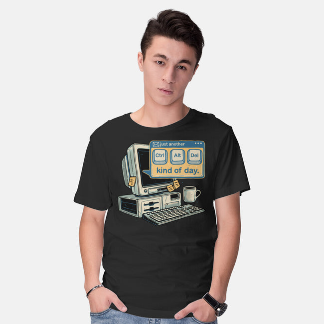 Just Another Day-Mens-Basic-Tee-glitchygorilla