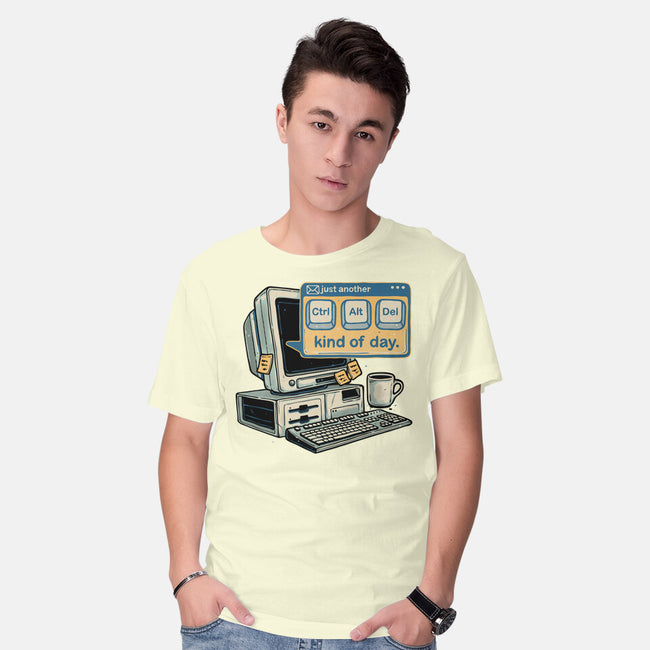 Just Another Day-Mens-Basic-Tee-glitchygorilla