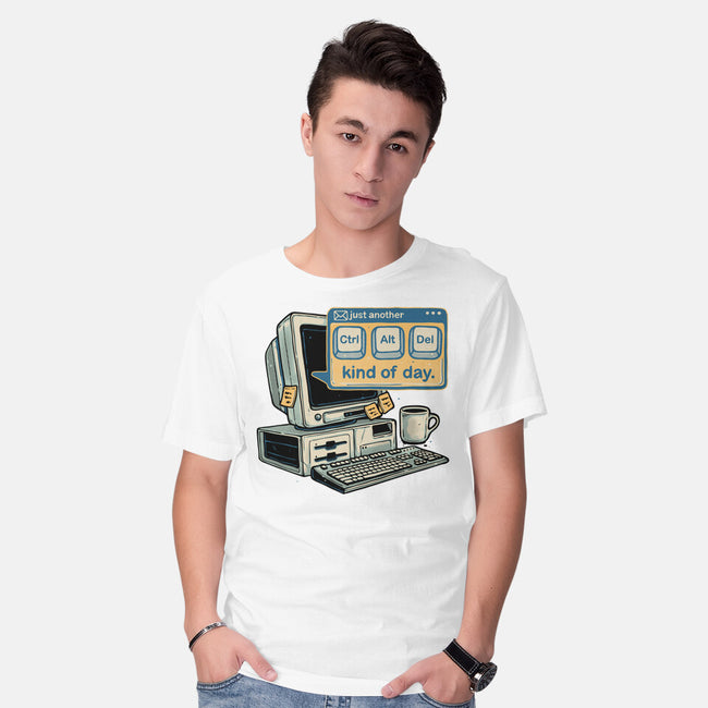 Just Another Day-Mens-Basic-Tee-glitchygorilla