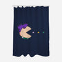 Pill-Man-None-Polyester-Shower Curtain-Raffiti