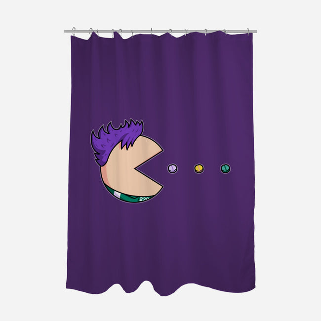 Pill-Man-None-Polyester-Shower Curtain-Raffiti