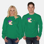 Pill-Man-Unisex-Crew Neck-Sweatshirt-Raffiti