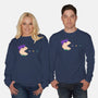 Pill-Man-Unisex-Crew Neck-Sweatshirt-Raffiti