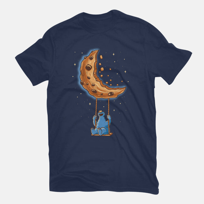 Cookie Moonster-Womens-Basic-Tee-retrodivision