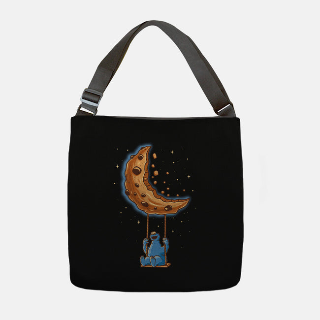 Cookie Moonster-None-Adjustable Tote-Bag-retrodivision