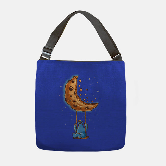 Cookie Moonster-None-Adjustable Tote-Bag-retrodivision