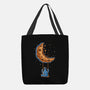 Cookie Moonster-None-Basic Tote-Bag-retrodivision