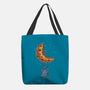 Cookie Moonster-None-Basic Tote-Bag-retrodivision