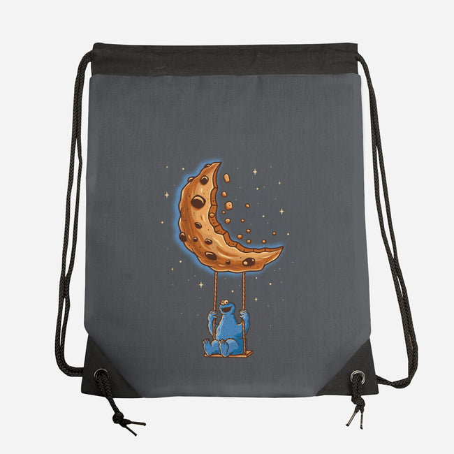 Cookie Moonster-None-Drawstring-Bag-retrodivision