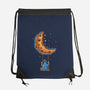 Cookie Moonster-None-Drawstring-Bag-retrodivision