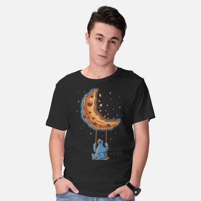 Cookie Moonster-Mens-Basic-Tee-retrodivision