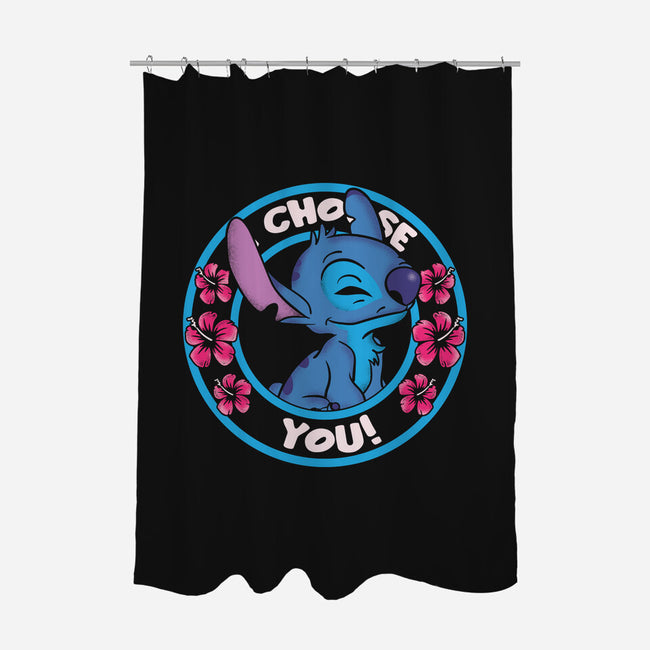 I Choose You Stitch-None-Polyester-Shower Curtain-turborat14