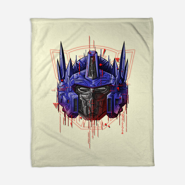 Orion Pax-None-Fleece-Blanket-silentOp