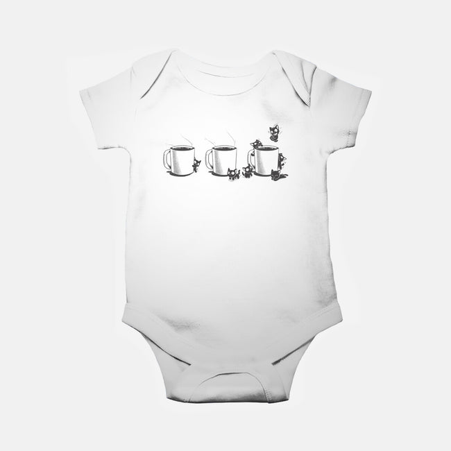 Coffee Cat Too-Baby-Basic-Onesie-yumie