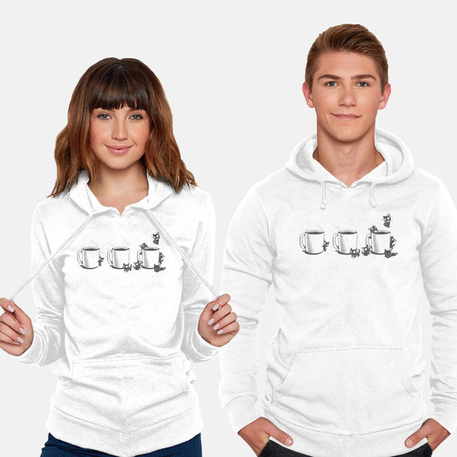 Coffee Cat Too-Unisex-Pullover-Sweatshirt-yumie