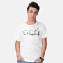 Coffee Cat Too-Mens-Basic-Tee-yumie