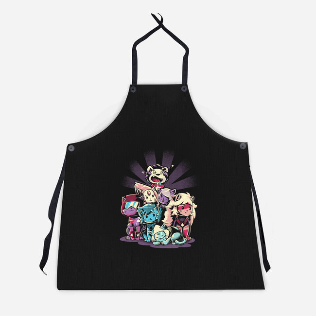 Cute Gems Too-Unisex-Kitchen-Apron-yumie