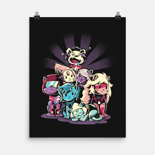 Cute Gems Too-None-Matte-Poster-yumie