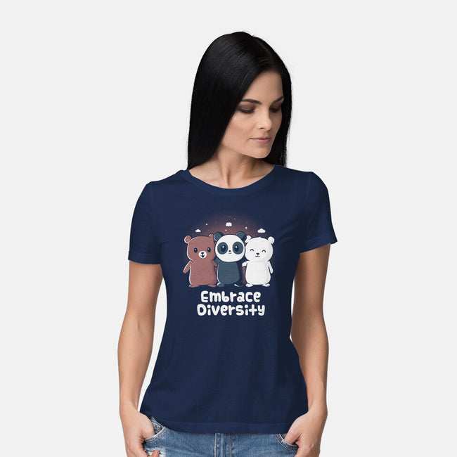 Embrace Diversity-Womens-Basic-Tee-yumie