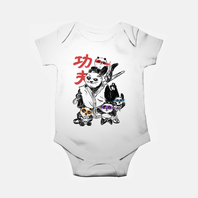 Kung Fu Panda Three-Baby-Basic-Onesie-yumie