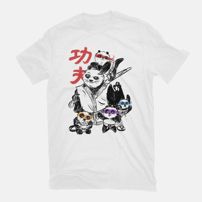 Kung Fu Panda Three-Youth-Basic-Tee-yumie