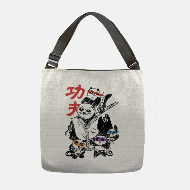 Kung Fu Panda Three-None-Adjustable Tote-Bag-yumie