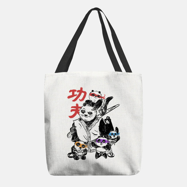 Kung Fu Panda Three-None-Basic Tote-Bag-yumie