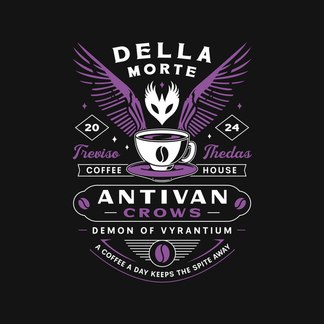 Antivan Crows Coffee Crest-Unisex-Crew Neck-Sweatshirt-LAGELANTEE