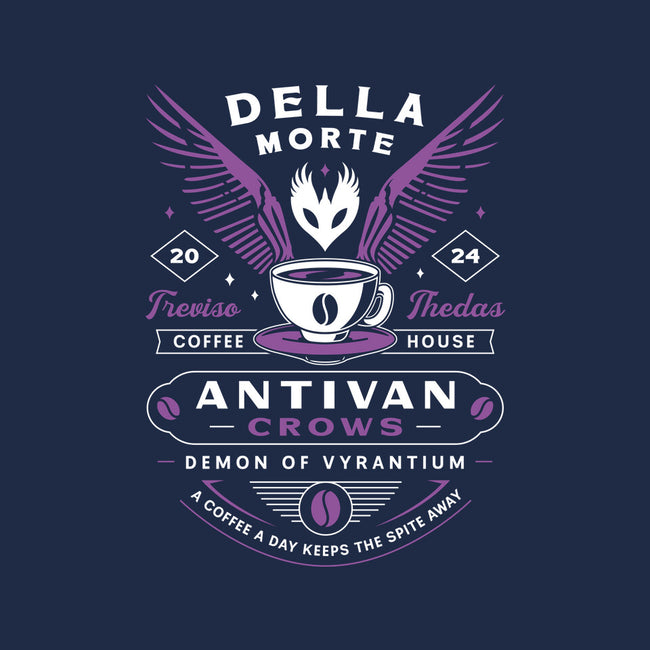 Antivan Crows Coffee Crest-Unisex-Crew Neck-Sweatshirt-LAGELANTEE