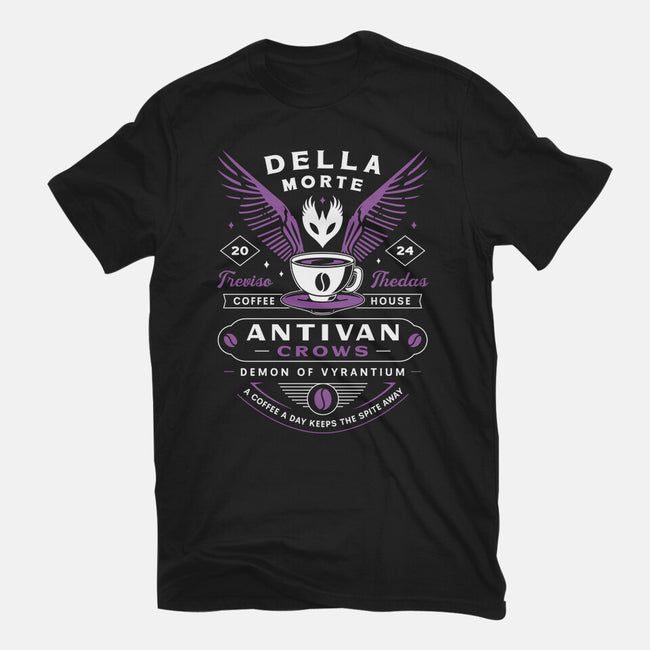 Antivan Crows Coffee Crest-Unisex-Basic-Tee-LAGELANTEE