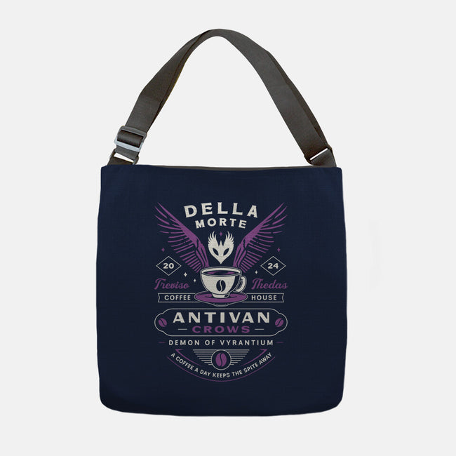 Antivan Crows Coffee Crest-None-Adjustable Tote-Bag-LAGELANTEE