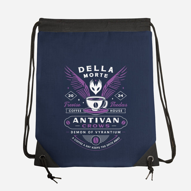 Antivan Crows Coffee Crest-None-Drawstring-Bag-LAGELANTEE