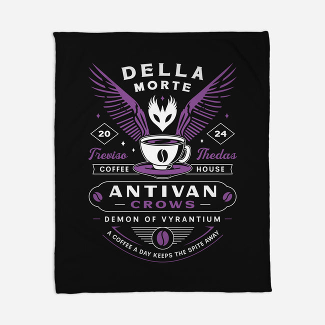 Antivan Crows Coffee Crest-None-Fleece-Blanket-LAGELANTEE