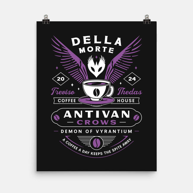 Antivan Crows Coffee Crest-None-Matte-Poster-LAGELANTEE