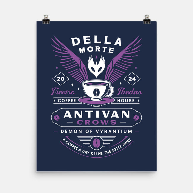 Antivan Crows Coffee Crest-None-Matte-Poster-LAGELANTEE