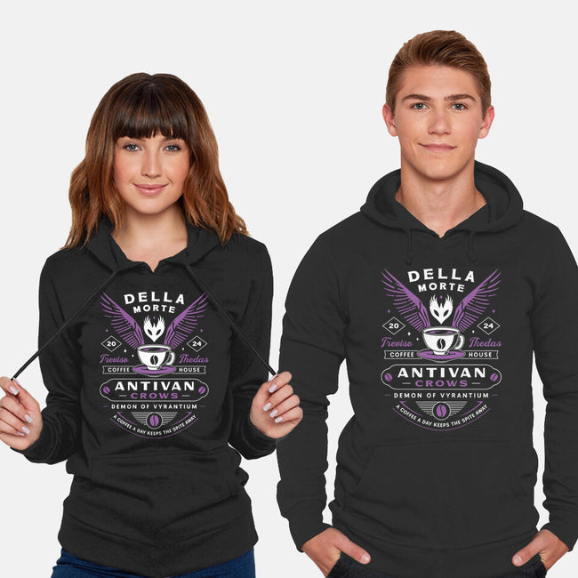 Antivan Crows Coffee Crest-Unisex-Pullover-Sweatshirt-LAGELANTEE