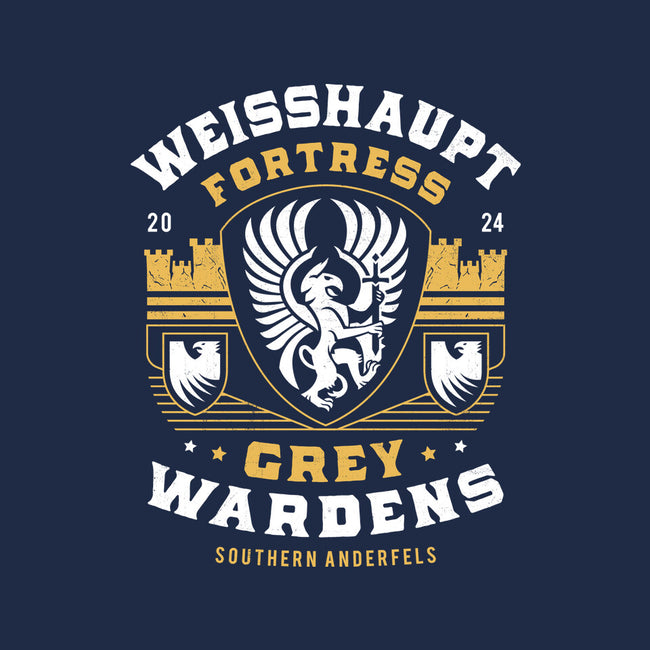 Grey Wardens Fortress Crest-Mens-Heavyweight-Tee-LAGELANTEE